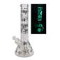 Preview: Black Leaf Glow Star Beaker Icebong