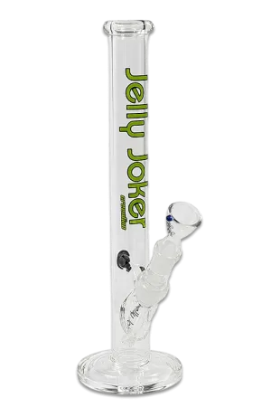 Jelly Joker Glasbong "Greenline 008" – 35cm Power aus 4mm Borosilikatglas