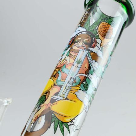 Black Leaf Hanuman Zylinderbong Ice