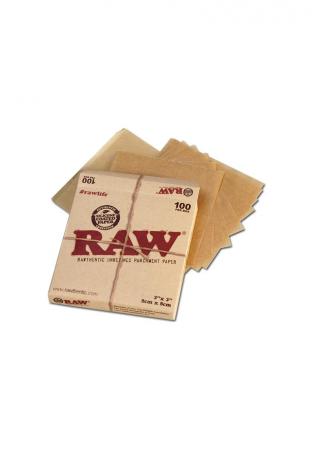 RAW Pergamentpapier für Extraktion 100 Box