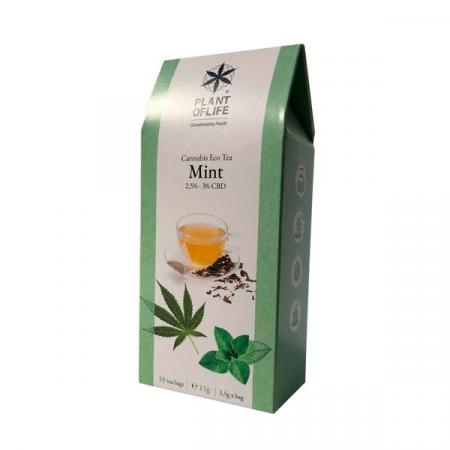 CBD-Tee, Plant of Life - Mint