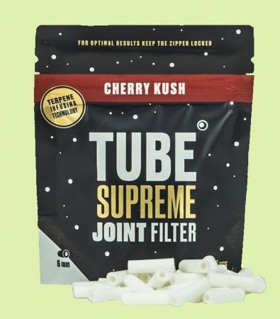 Tube Supreme Joint Filter 6mm - Cherry Kush - 50 Stück