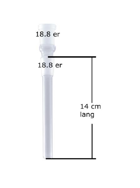 GLAS-Kupplung, 18.8er, 14cm