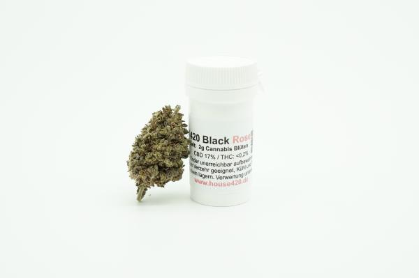 420 Black Rose ~ CBD Blüten