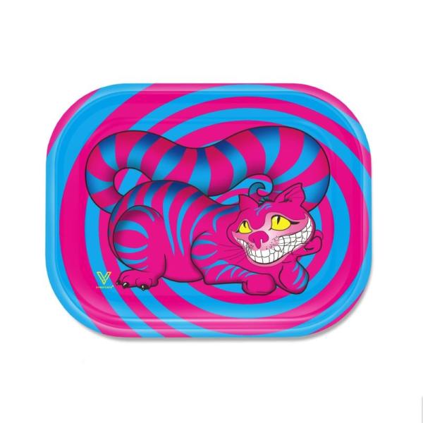 V-Syndicate Rolling Tray Small – "Seshigher Cat"