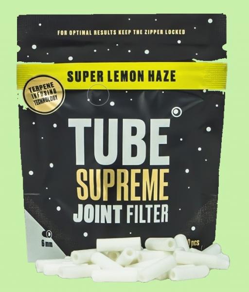 Tube Supreme Joint Filter 6mm - Super Lemon Haze - 50 Stück