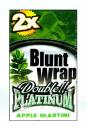 Blunt Wrap GREEN Double Platinum (Apple Martini)